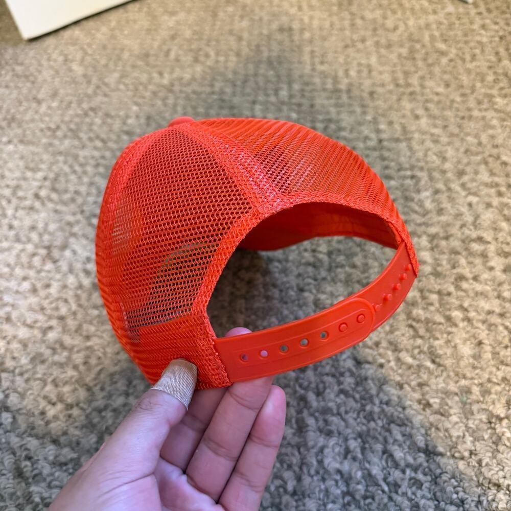 LIMITED EDITION Roller Rabbit x Target Unisex Orange Club RR Stitched Hat Preppy - Picture 4 of 5